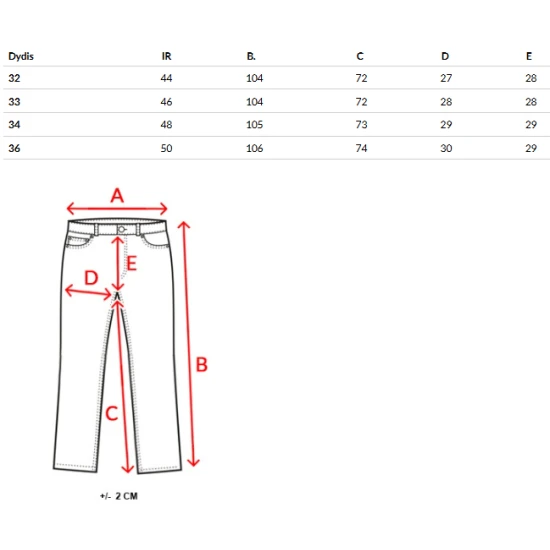 Vyriškos tamsiai mėlynos kelnės Bingo