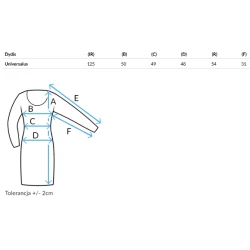 Moteriška juoda/ruda suknelė Long