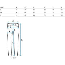 Moteriškos juodos plačios kelnės Elegant
