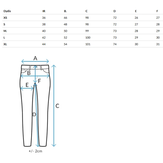 Moteriškos rudos spalvos kelnės Cargo