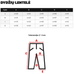 Moteriškos rusvos tamprės Sprint