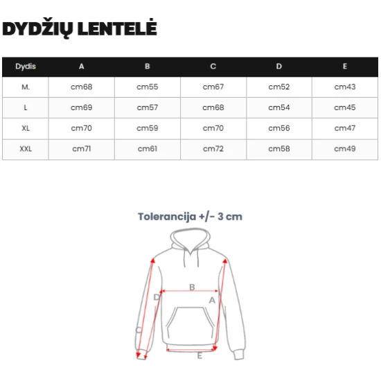 Vyriškas juodas džemperis Vintage
