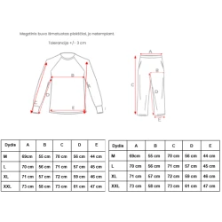 Vyriškas tamsiai pilkas komplektas su gobtuvu Lietuva