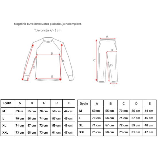 Vyriškas juodas komplektas su gobtuvu Lietuva Vyriški spaudos komplektai
