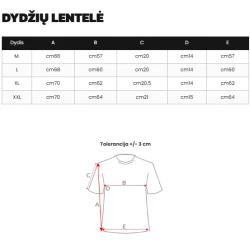 Vyriški balti marškinėliai Patron