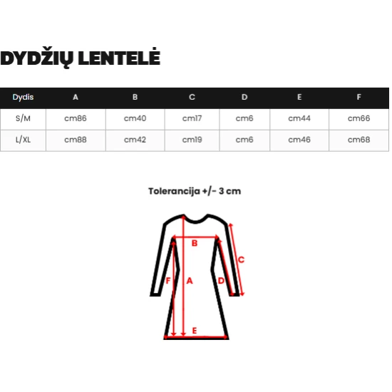 Moteriška juoda suknelė Power Suknelės ir tunikos