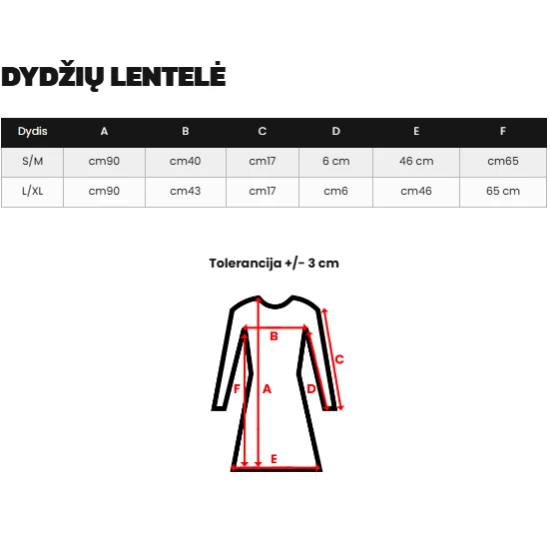 Moteriška ruda suknelė Line Suknelės ir tunikos