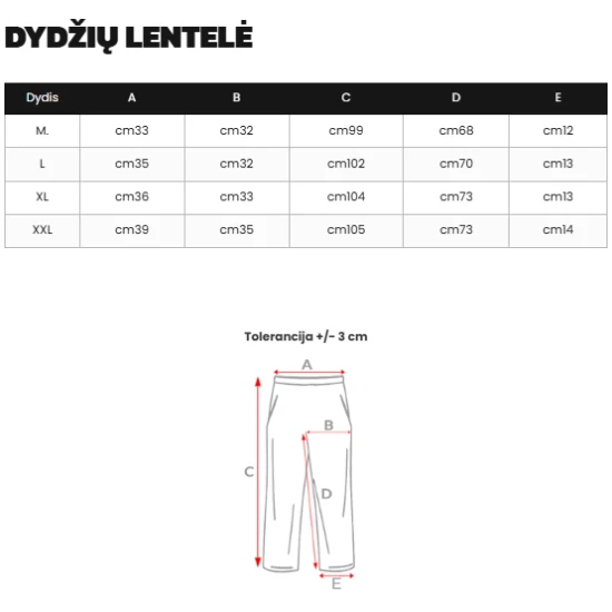 Vyriškos juodos spalvos kelnės Base Laisvalaikio kelnės
