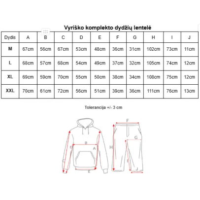 Juodų veliūrinių komplektų rinkinys Rojo