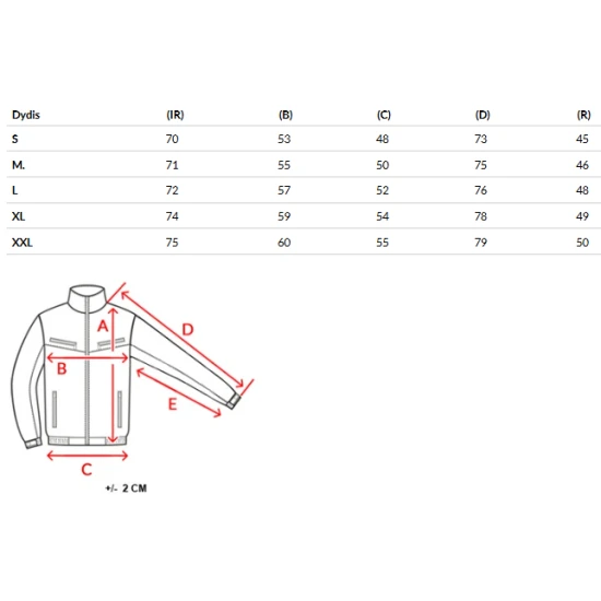 Vyriška tamsiai mėlyna žieminė striukė Blaze