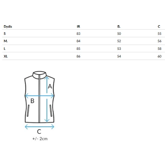 Moteriška ruda dygsniuota liemenė Foxy Moteriškos liemenės