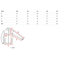 Vyriška juoda/tamsiai mėlyna žieminė striukė Oscar