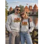 Мужской светло-серый свитшот Trakai
