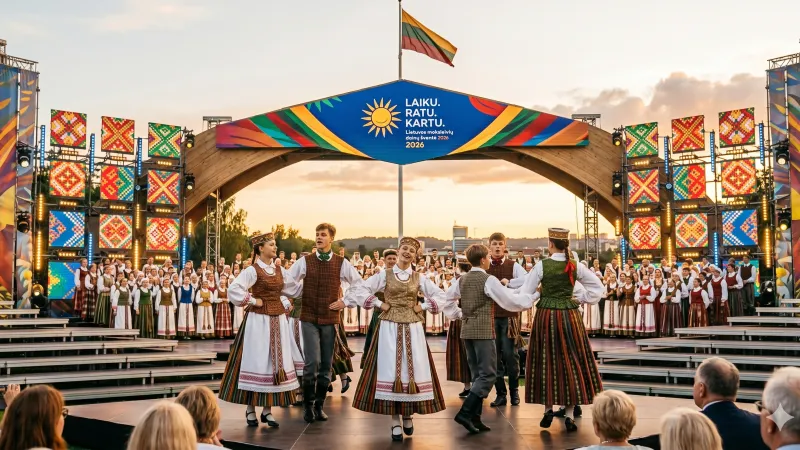 Laiku. Ratu. Kartu: Lietuvos moksleivių dainų šventė 2026 ir kaip jai pasiruošti