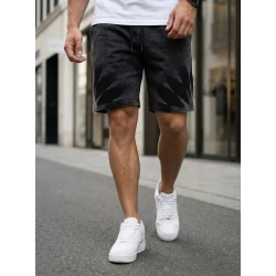 Vyriški juodi sportiniai šortai Star