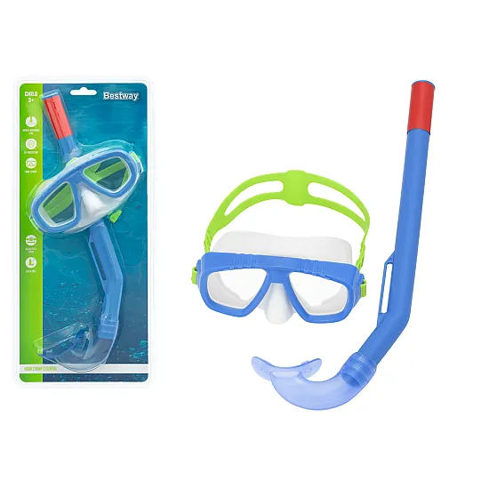 Bestway 24018 Dark Blue Diving Mask with Snorkel