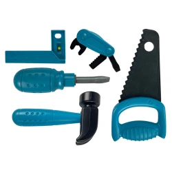 Mėlynas įrankių dėžės rinkinys