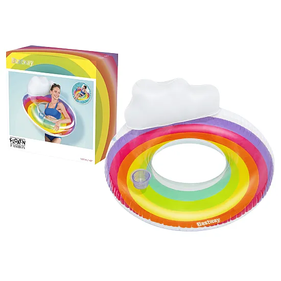 Bestway 43647 Inflatable Swim Ring, 107 cm 