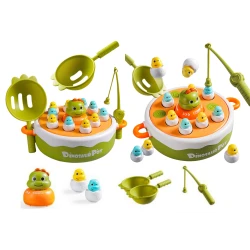 Žaidimas „Dinozaurų meškerės“ su priedais