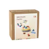 Wooden cake pieces 8 pcs.