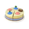 Wooden cake pieces 8 pcs.