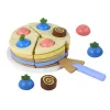 Wooden cake pieces 8 pcs.