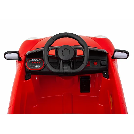 Raudonas elektrinis automobilis WMT-666 Elektrinės mašinėlės vaikams