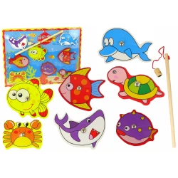 Medinių žuvų gaudymo rinkinys