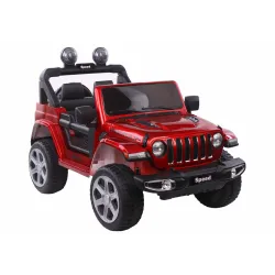 Raudonas elektrinis automobilis FT-938 4x4