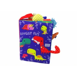 Minkšta knyga „Spalvingi dinozaurai“