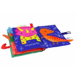 Minkšta knyga „Spalvingi dinozaurai“