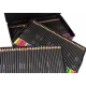 Set of 120 Art Crayons Metal Container Lavinamieji