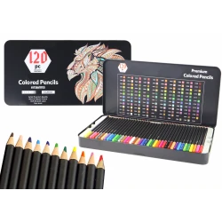 Augstas kvalitātes zīmuļu komplekts, 120 gab.