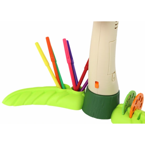 Dinozaurų piešimo projektoriaus su priedais Miego priemonės ir projektoriai