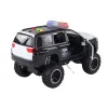 Offroad juodas policijos automobilis Žaisliniai automobiliai