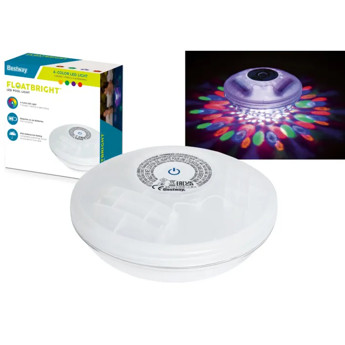Lampa basenowa oświetlenie LED na baterie Bestway 58419