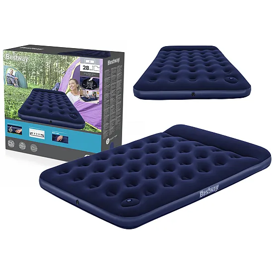 Pripučiamas čiužinys su pompa 191 x 137 x 28 cm Bestway 67225