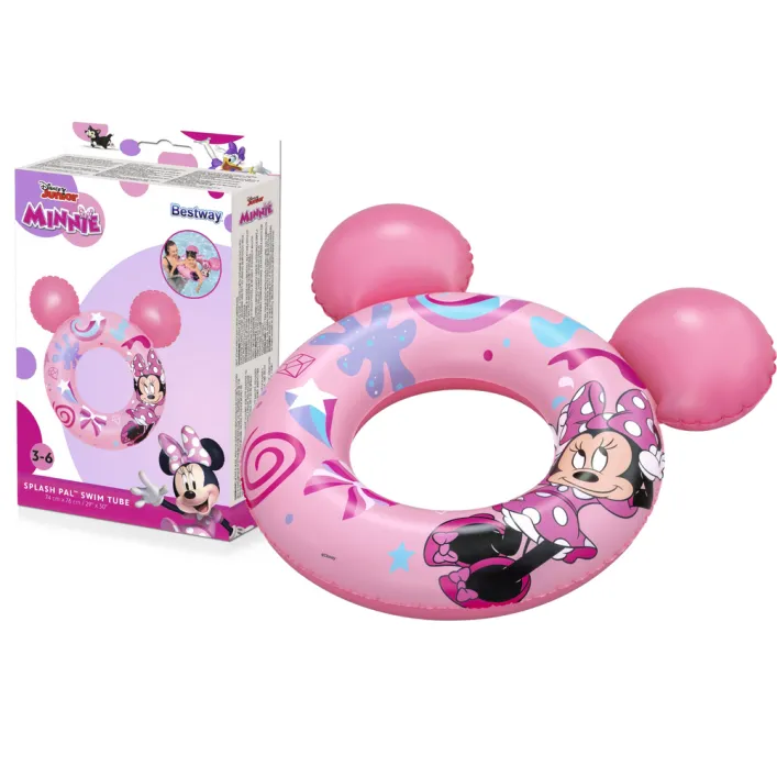 Plaukimo ratas su Minnie Mouse 74 cm x 76 cm Bestway 9102N