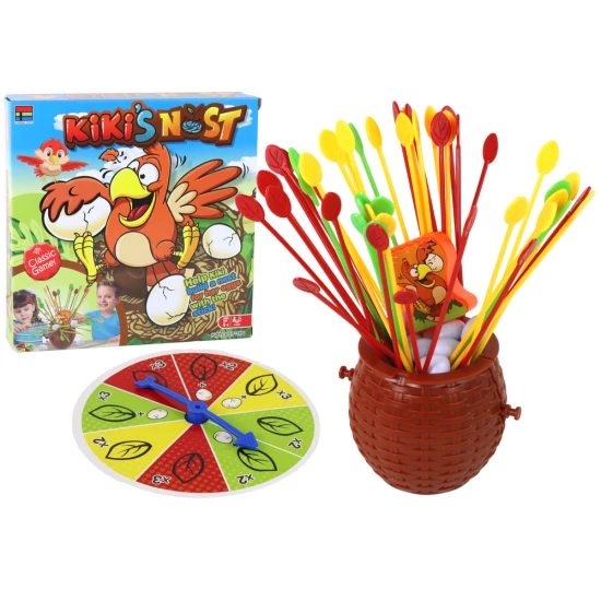 Arkadinis žaidimas visai šeimai Statyk vištienos lizdą Stalo ir sporto žaidimai