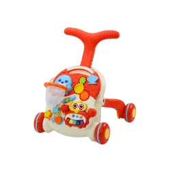 Raudonas stumiamasis žaislas