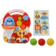 Raudonas stumiamasis žaislas Kūdikiams
