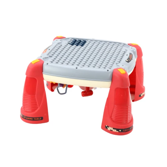 Raudonas interaktyvus edukacinis stalas vaikams