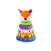 Plush coloured pyramid Fox 27 cm