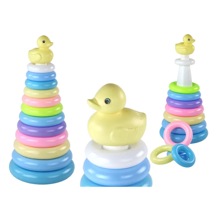 Coloured pyramid, 12 circles 39 cm Duckling