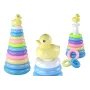 Coloured pyramid, 12 circles 39 cm Duckling