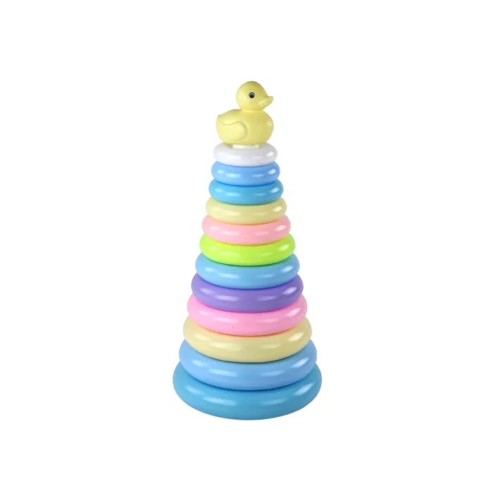 Coloured pyramid, 12 circles 39 cm Duckling
