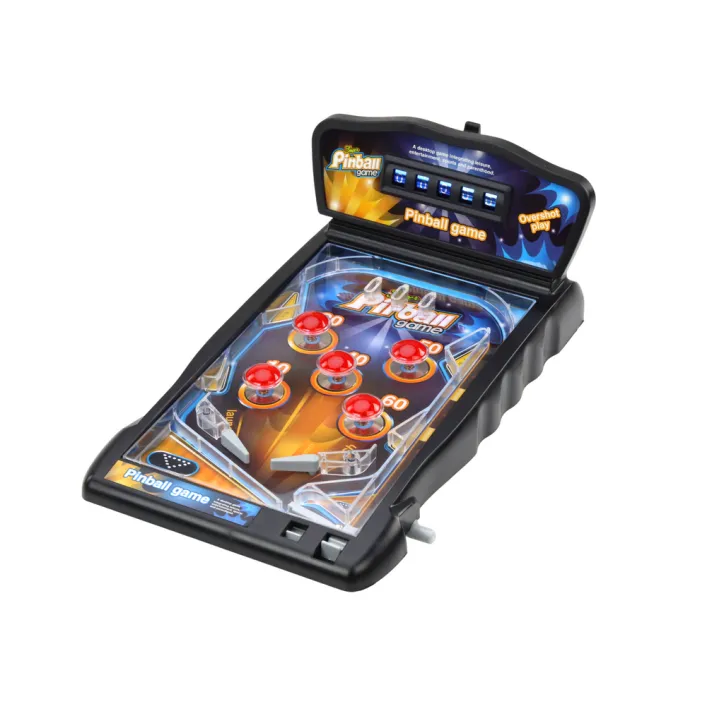 Pinballo arkadinis žaidimas su rezultatų lentele