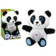 Panda lācis miega šūpuļlampa, mīkstā rotaļlieta, 30 cm