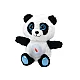 Panda lācis miega šūpuļlampa, mīkstā rotaļlieta, 30 cm