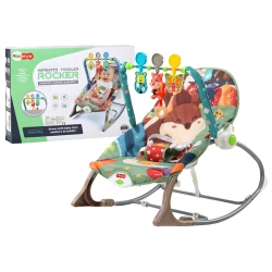 Supamoji kėdė su šokdyne 2in1 Lapė